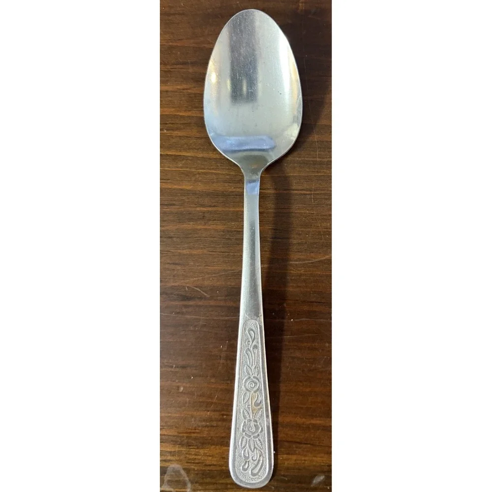 Stanley Roberts Floral Mist Stainless Place Tablespoon 7